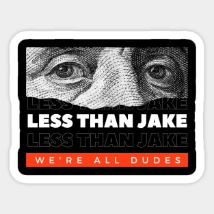 Less Than Jake // Money Eye Sticker